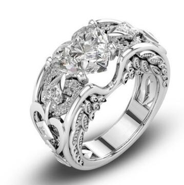 925 Sterling Silver Princess Rings - Shopeasywear