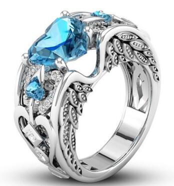 925 Sterling Silver Princess Rings - Shopeasywear
