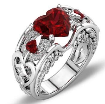 925 Sterling Silver Princess Rings - Shopeasywear