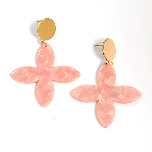 Acrylic Acetate Drop Earrings - Shopeasywear