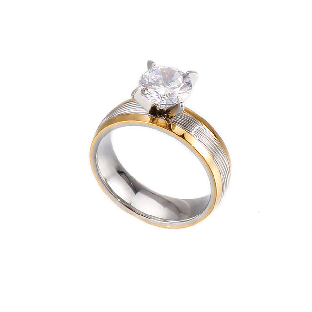 Gold Finger Engagement Rings