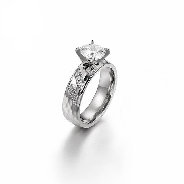 Gold Finger Engagement Rings