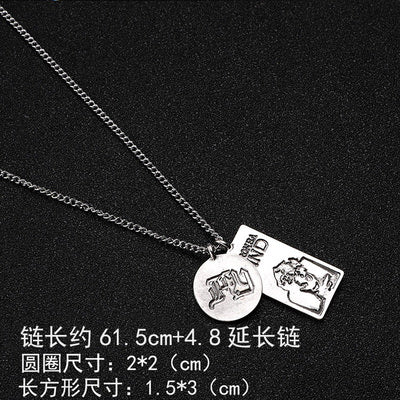 Punk Stainless Steel Fashion Long Necklace - Shopeasywear