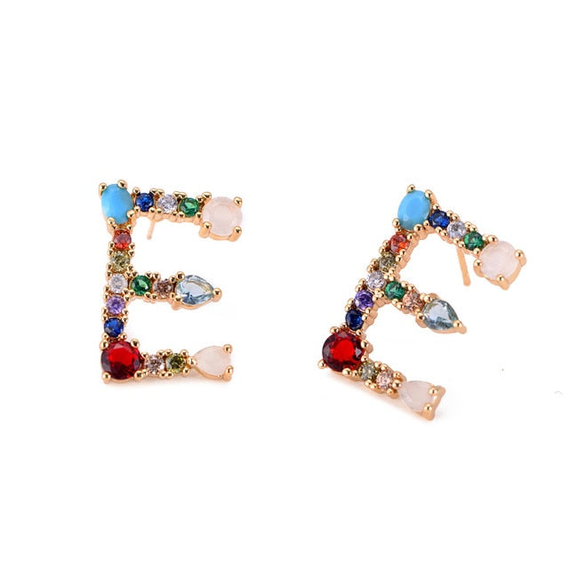 2 pcs CZ stud earring - Shopeasywear