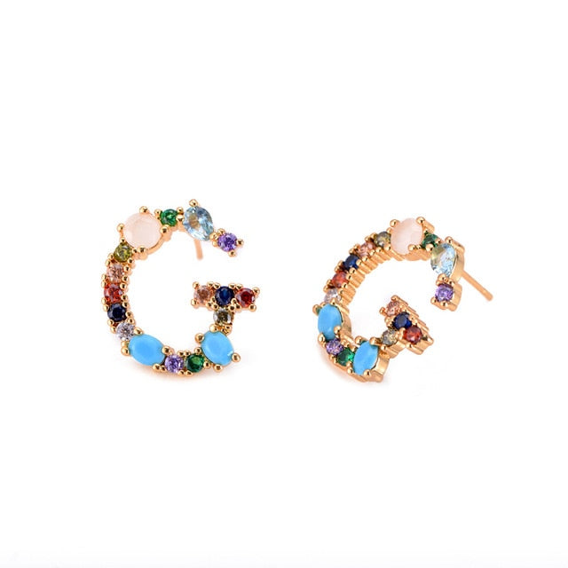 2 pcs CZ stud earring - Shopeasywear