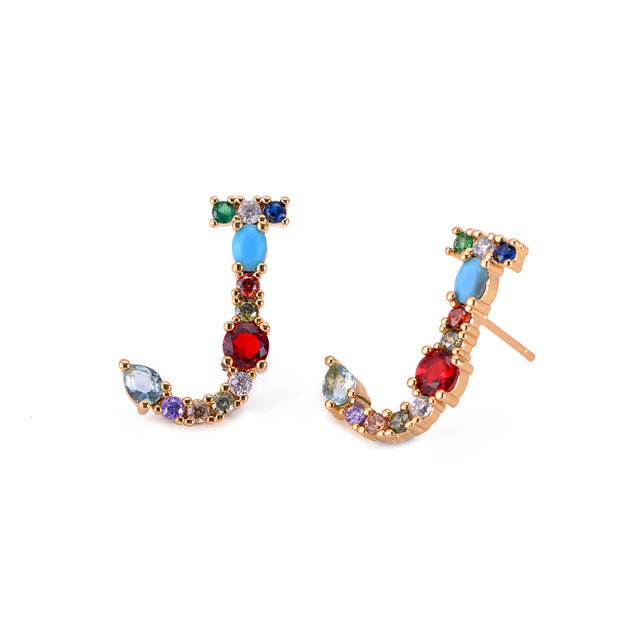 2 pcs CZ stud earring - Shopeasywear