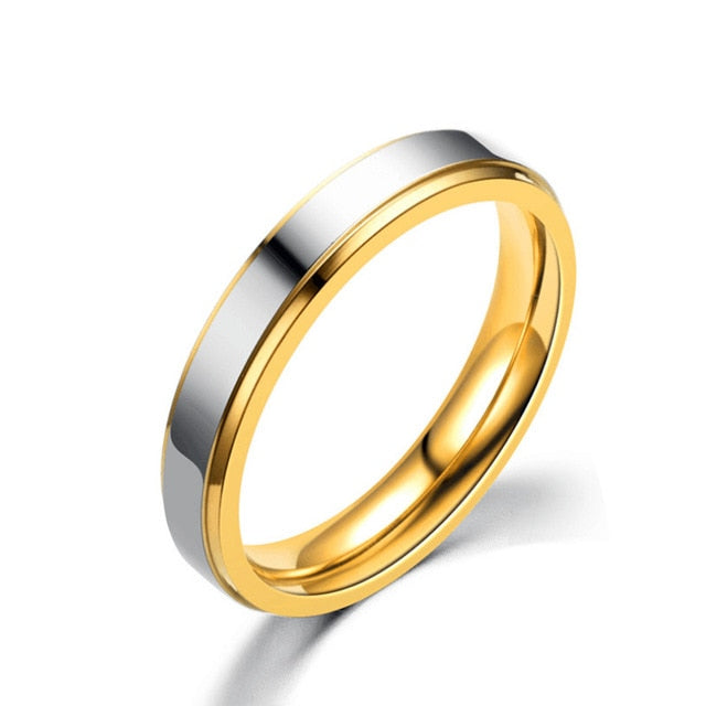 Simple Couple Wedding Rings