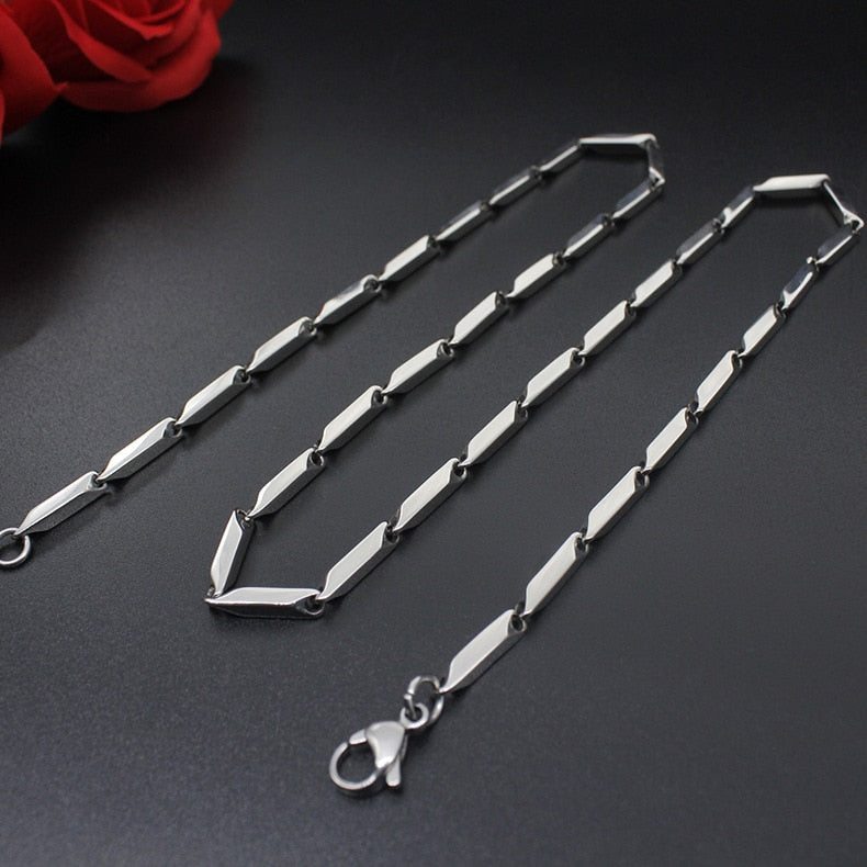 Stainless Steel Men Necklace Chain - Shopeasywear