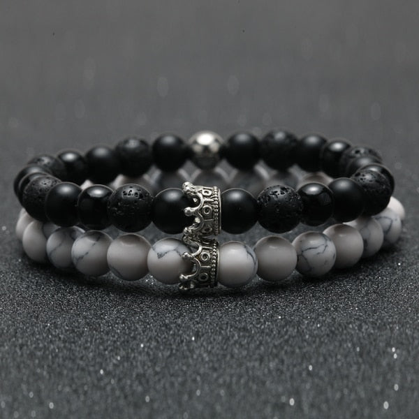 2pcs Charm paired Bracelet for Men - Shopeasywear