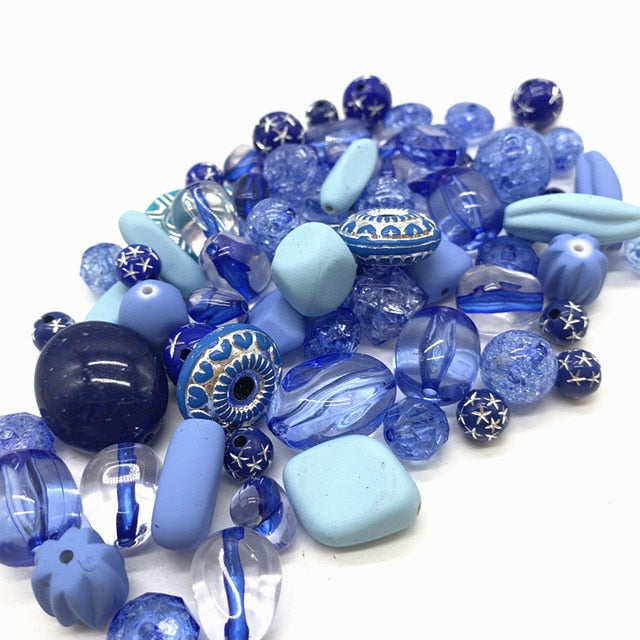 20g Acrylic mixing Beads Jewelry Making