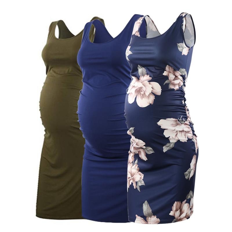 3pcs Women Pregnancy Dresses