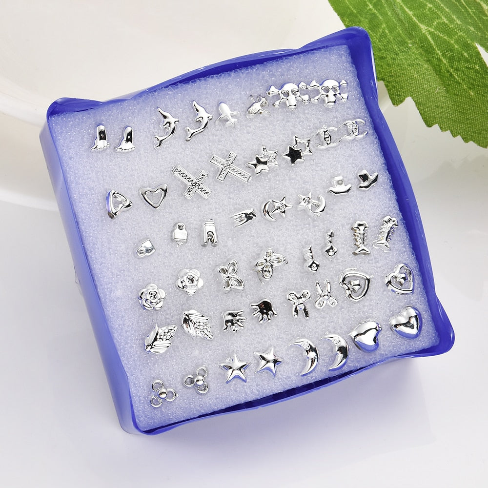 Unisex Mix Styles Stud Earrings
