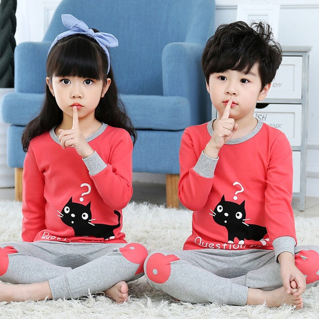 New Winter Cotton Kids Pajamas