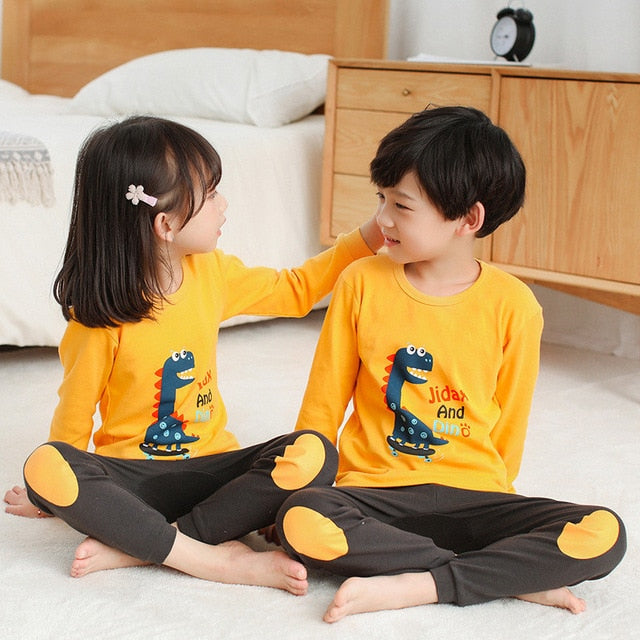 New Winter Cotton Kids Pajamas