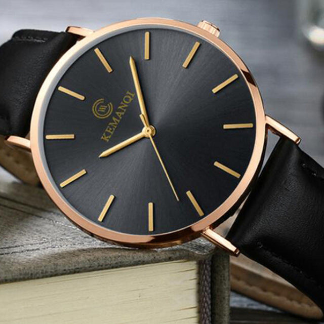 Luxury Ultra-thin Men Watch - Shopeasywear
