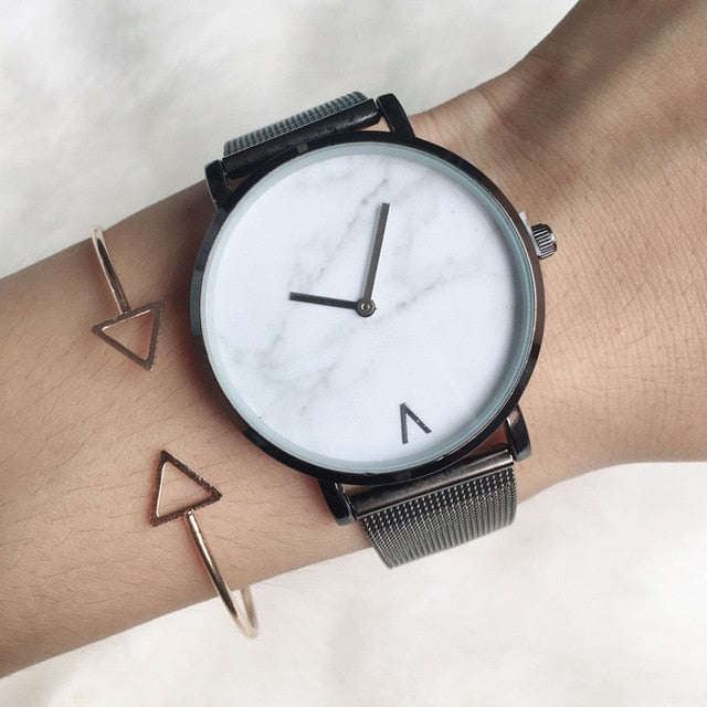 Marble Quartz Casual Ladies Watches - Shopeasywear
