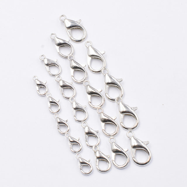 Mixed 7 Color 10/12/14/16mm Metal Lobster - Shopeasywear