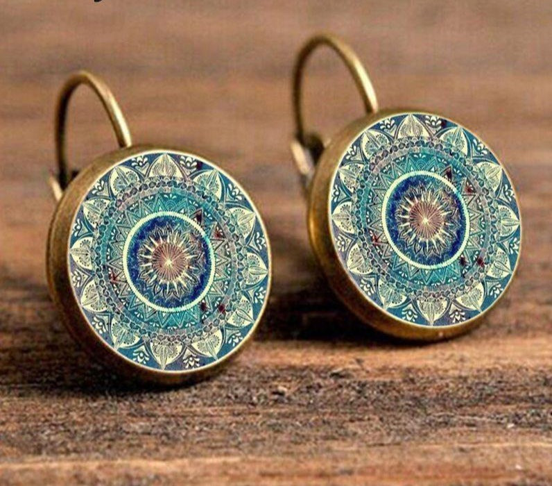 Henna Crystal Earring - Shopeasywear