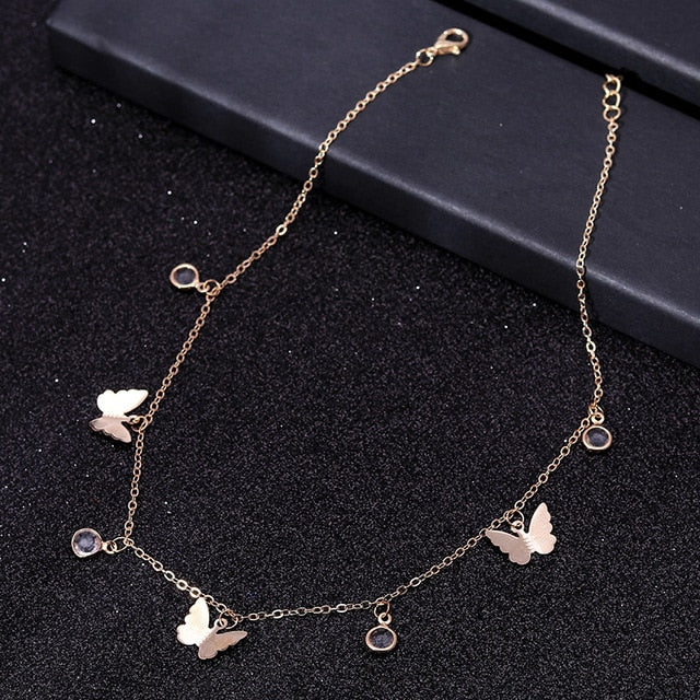 Gold Silver Color Chain Necklaces - Shopeasywear
