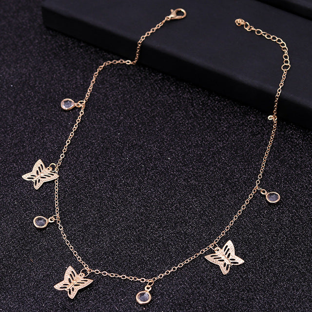 Gold Silver Color Chain Necklaces - Shopeasywear