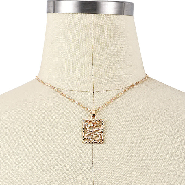 Gold Coin Pendant Necklaces For Women - Shopeasywear