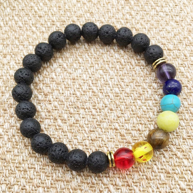 Black Lava Rock Bracelet - Shopeasywear