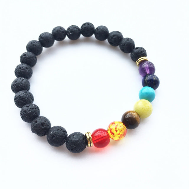 Black Lava Rock Bracelet - Shopeasywear