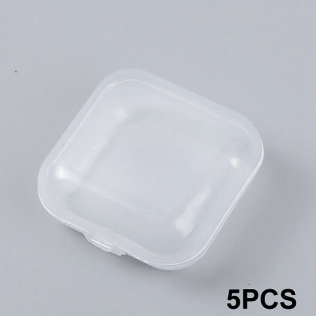 5pcs Transparent Portable Mini Jewelry Box - Shopeasywear