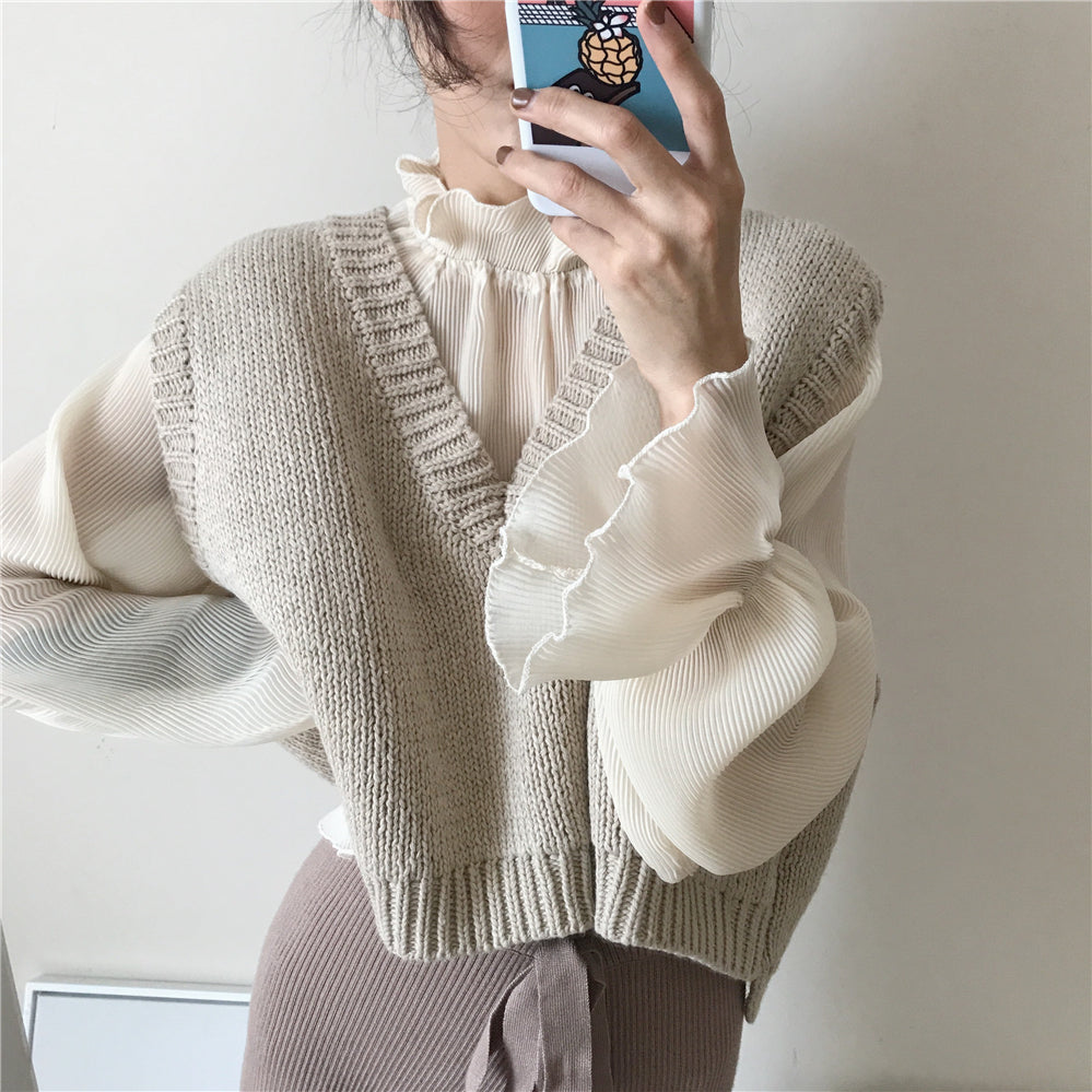 Spring Autumn Women Korean Clothing