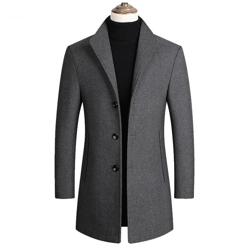 High Quality Men's Wool Jacket - Shopeasywear