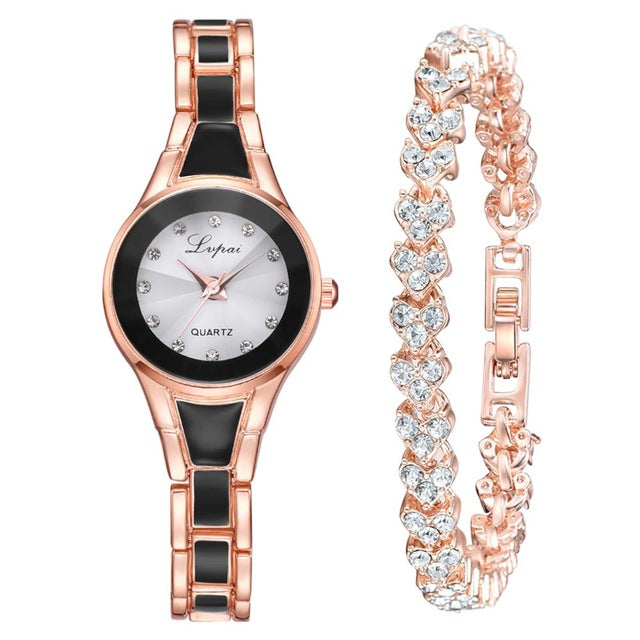 2pcs Set Women Bracelet Watches - Shopeasywear