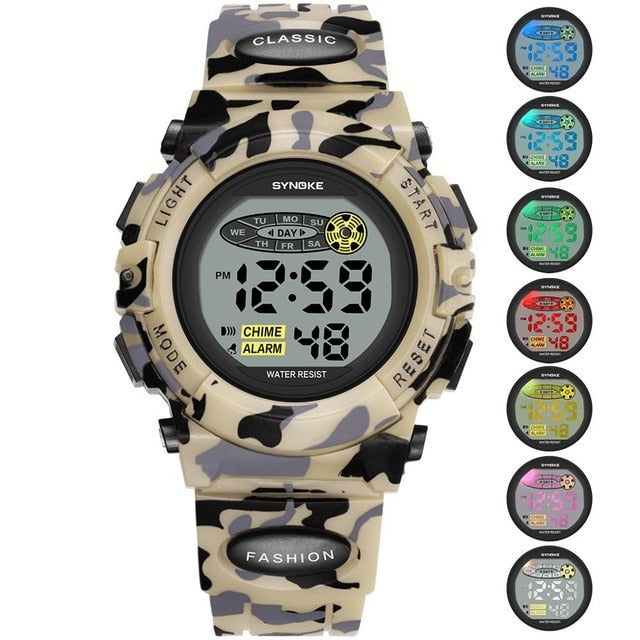 Military Kids Digital Watches - Shopeasywear