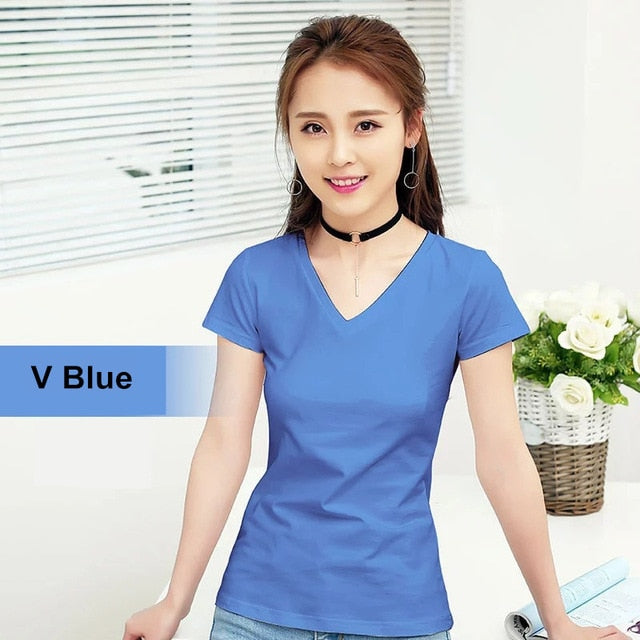 Brand New Womens Pure Cotton T-Shirt