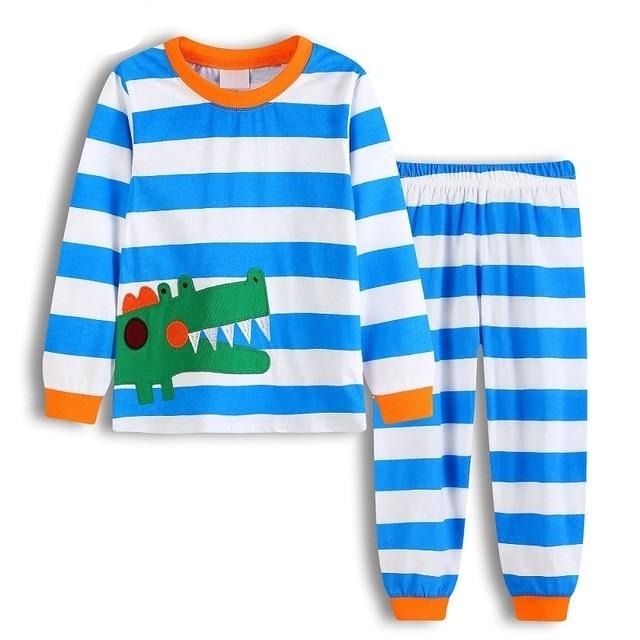 Robot Children Pajamas Suit