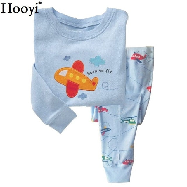 Robot Children Pajamas Suit