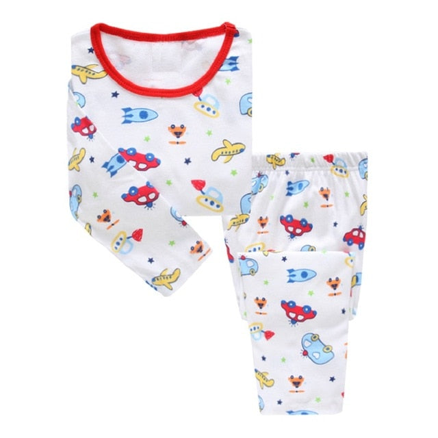 Robot Children Pajamas Suit