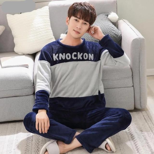 Warm Pajamas For Unisex Couple - Jeglowstore