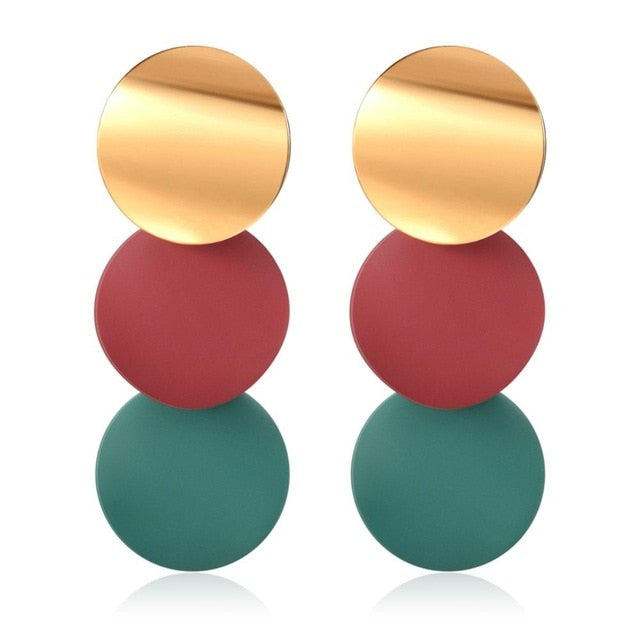 Acrylic Statement Drop Earrings for Women - Shopeasywear