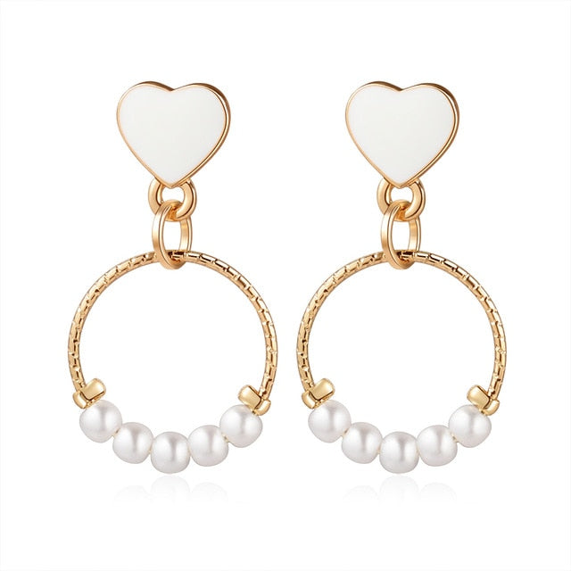 Acrylic Statement Drop Earrings for Women - Shopeasywear