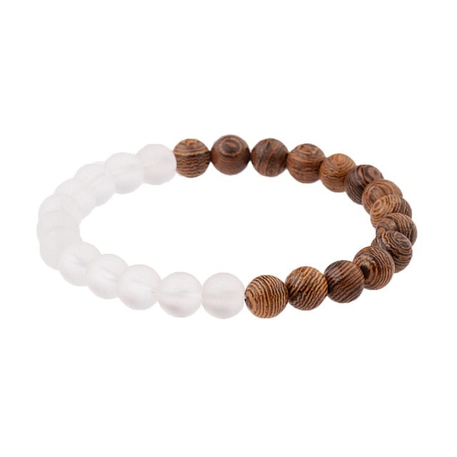 8mm New Natural Wood Beads Bracelets - Shopeasywear