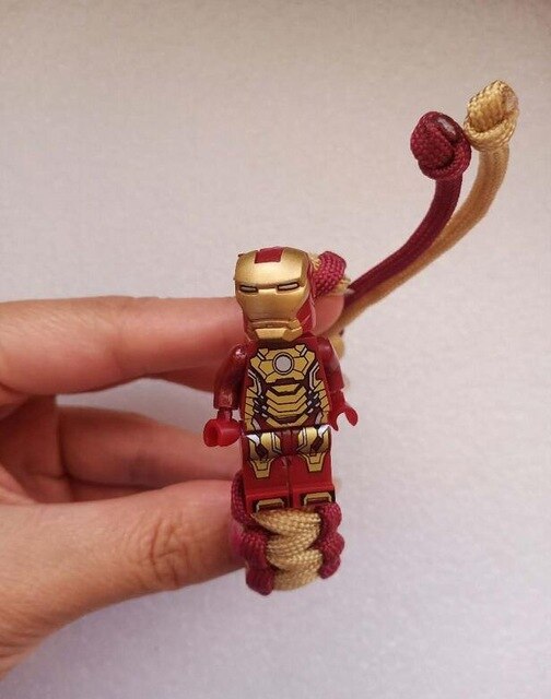 Buzz Lightyear Building Block Bracelet Super Hero TOY Bracelet Bricking Charm Paracord Bracelet Kids Gift Jewelry - Shopeasywear