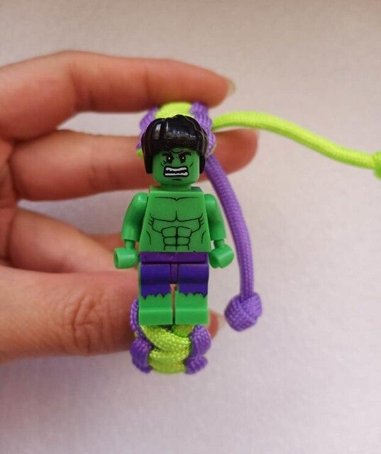 Buzz Lightyear Building Block Bracelet Super Hero TOY Bracelet Bricking Charm Paracord Bracelet Kids Gift Jewelry - Shopeasywear