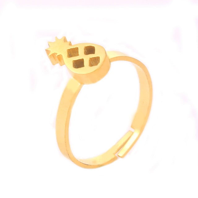 Clover Feather lightning Heart Rings For Women - Shopeasywear