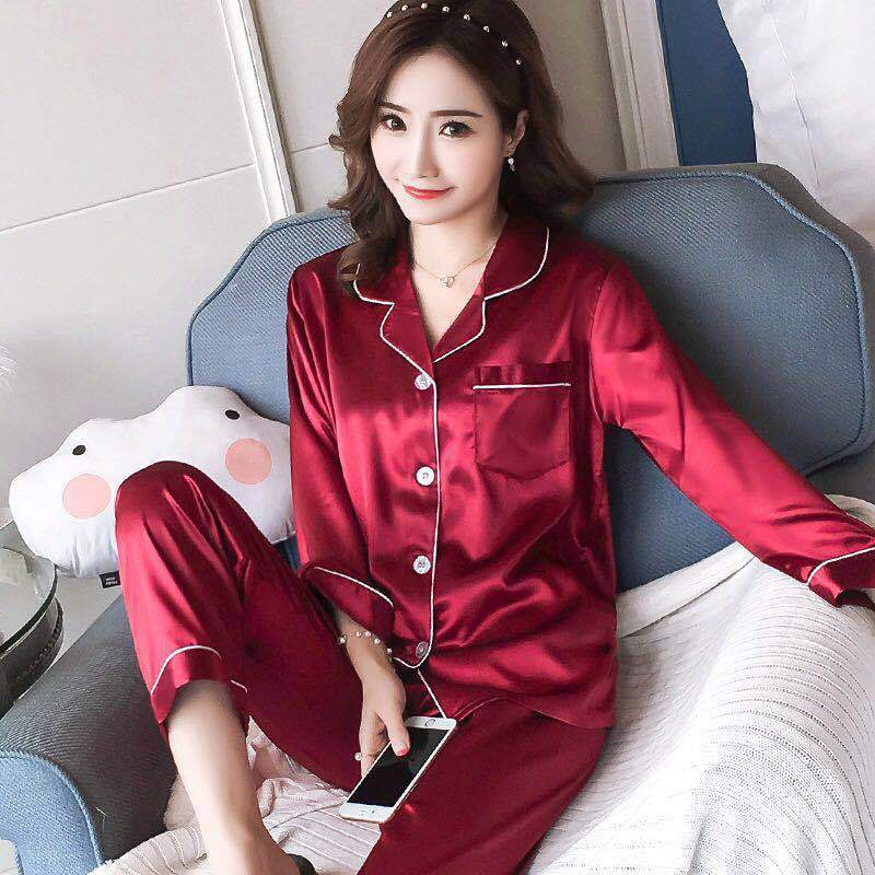Silk Satin Women Pajama Sets