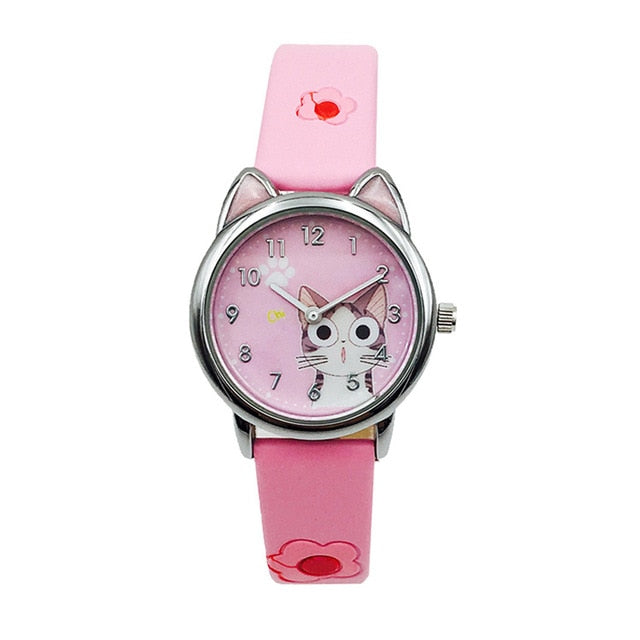 Cat Pattern Kids Watch - Shopeasywear