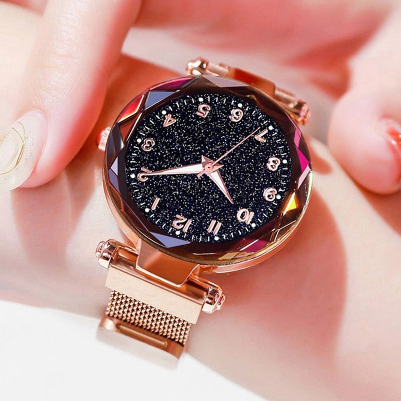 Magnetic Starry Sky Female Watch - Shopeasywear