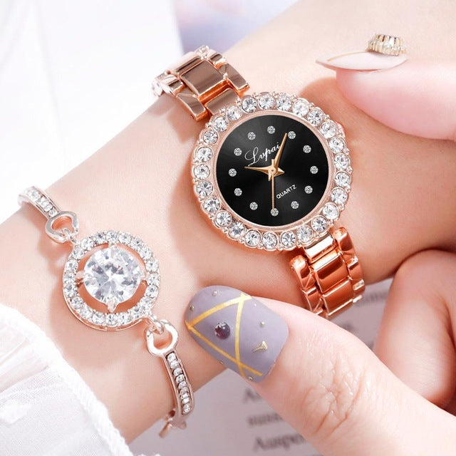 Bracelet Watches Set For Women - Shopeasywear