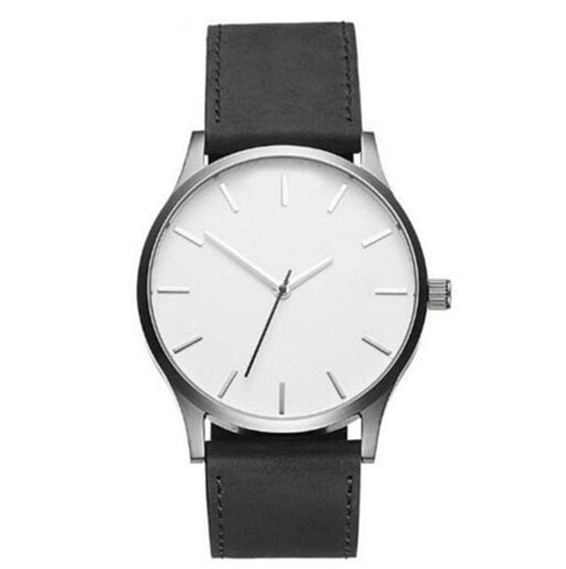 Fashion Leather Quartz Watch - Shopeasywear