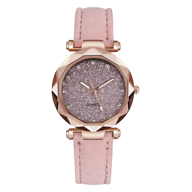 Casual Women Romantic Starry Watch - Shopeasywear