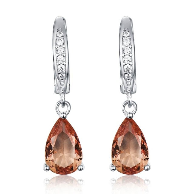 Gemstone Clip Earrings for Women - Shopeasywear